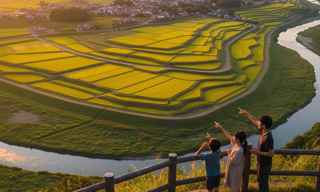 日本の代表的な河岸段丘|群馬県沼田市と新潟県津南町の美しい段丘地形イメージ