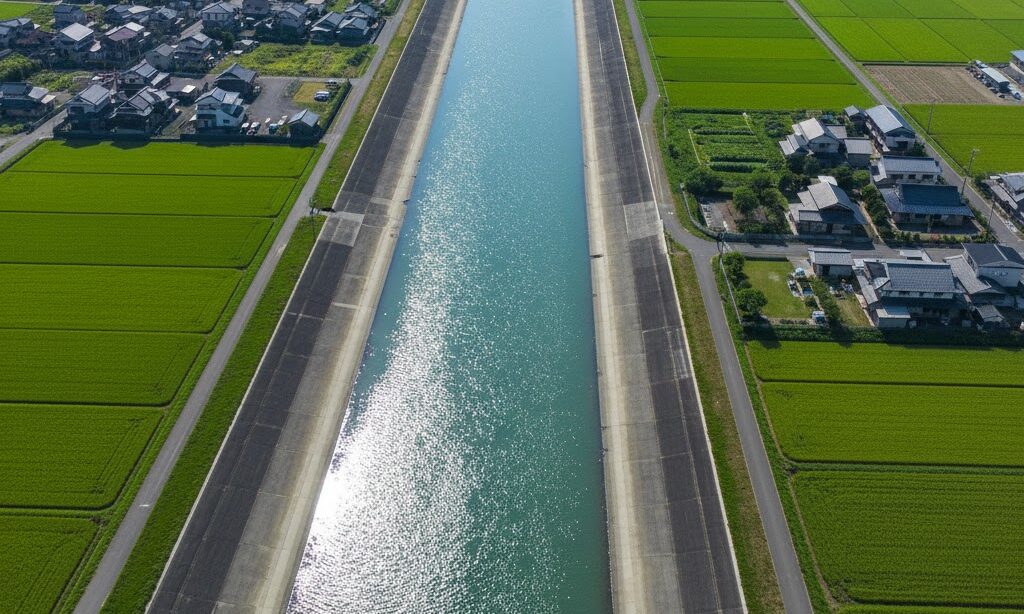 河川改修による治水のメリット 川をまっすぐにして洪水を防ぐ仕組み