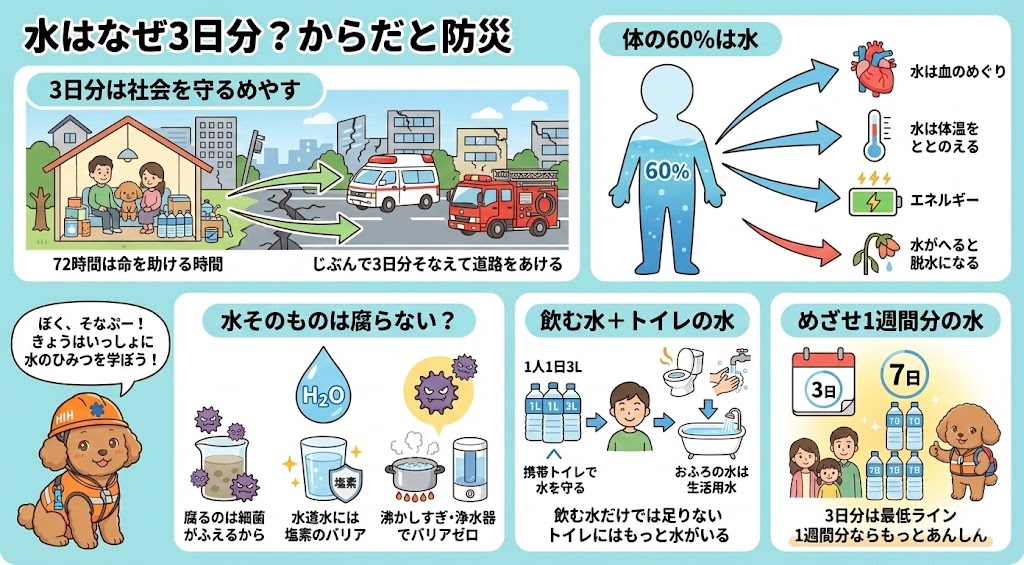 HIHそなぷー 水の大切さ