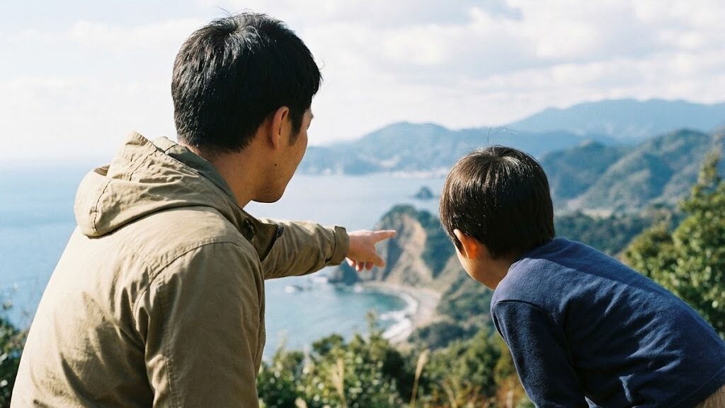 防災士の視点で弧状列島のでき方と地球の動きを伝える安心感のある実写風イメージ