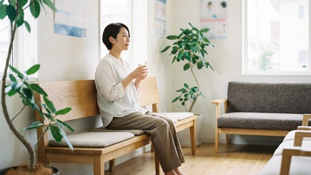 揺れの感覚が続く時に受診を検討する落ち着いた待合室の様子