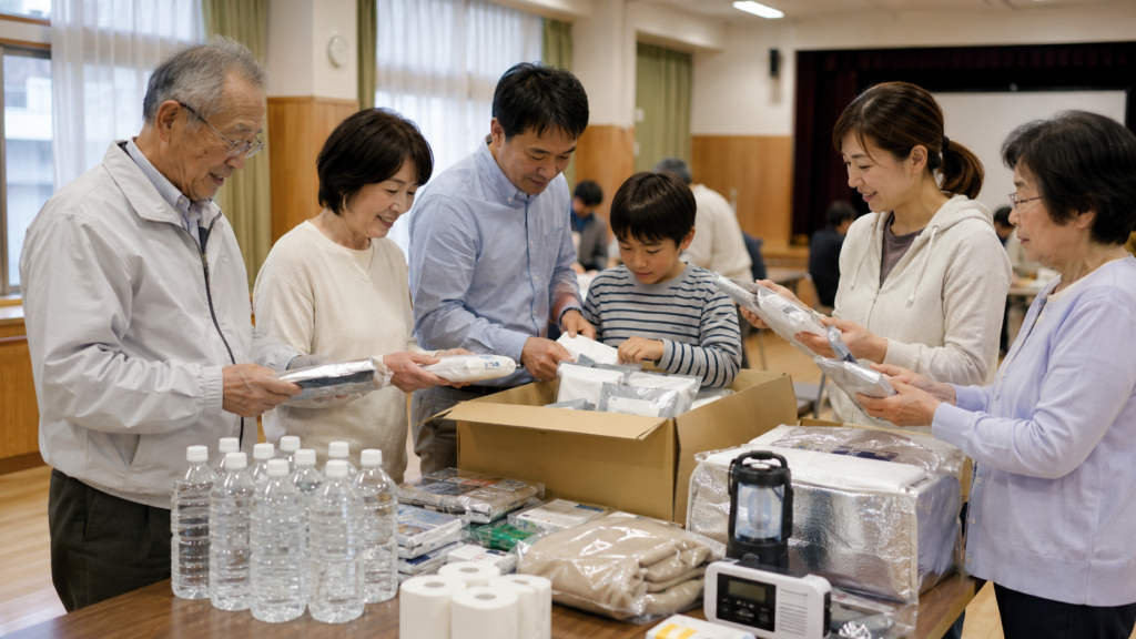 自治会・町内会で防災トイレ備蓄を進める地域コミュニティ