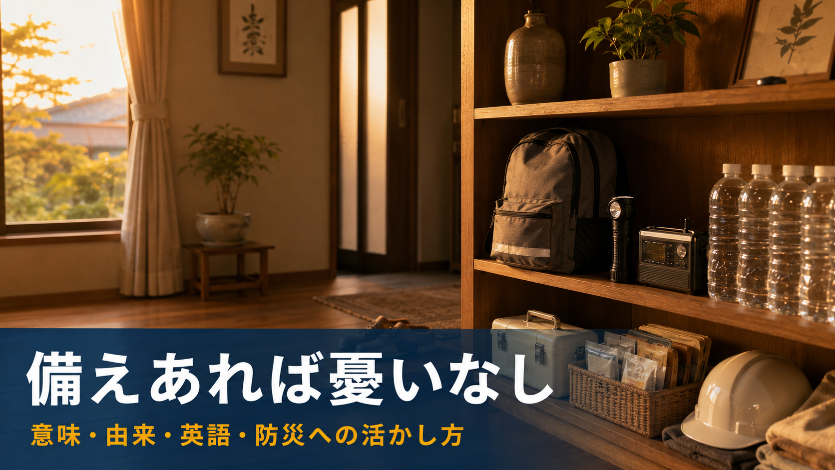 アンバーのデスクライトに照らされた辞典と万年筆のイメージ