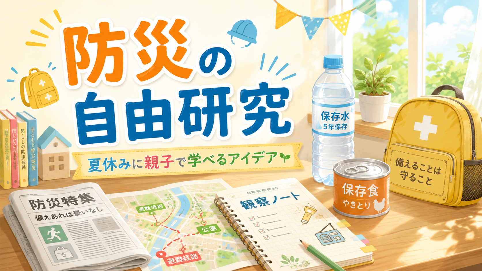 防災の自由研究